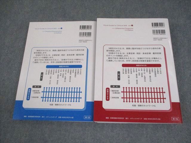 メディックメディア 診察ができる vol.1/2 身体診察/鑑別診断 第1版 2023