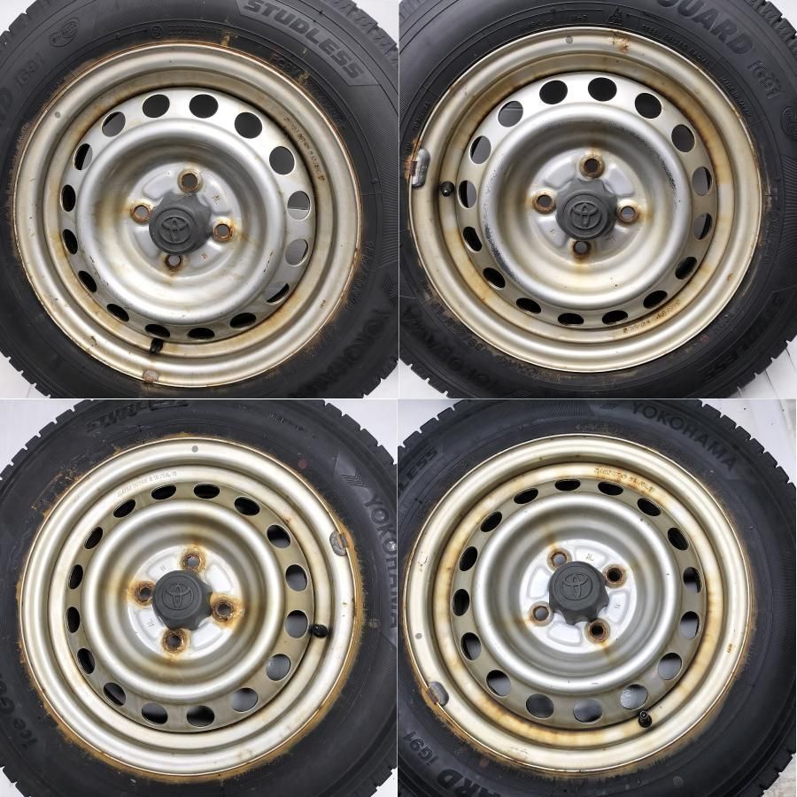 ◇本州・四国は送料無料◇ ＜スタッドレス & ホイール 4本＞ 155/80R14