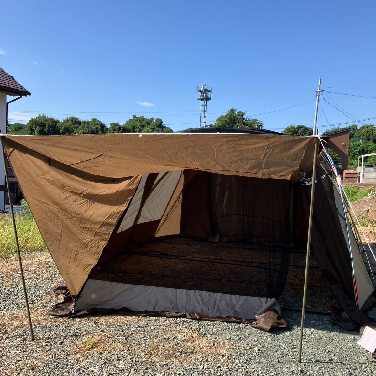 Coleman コールマン ツールームテント 2000022110 ウェザーマスターワイド2ルームコクーンⅡ 約740×440×220 h cm 4～6人用 OLIVEOS_COM_TR