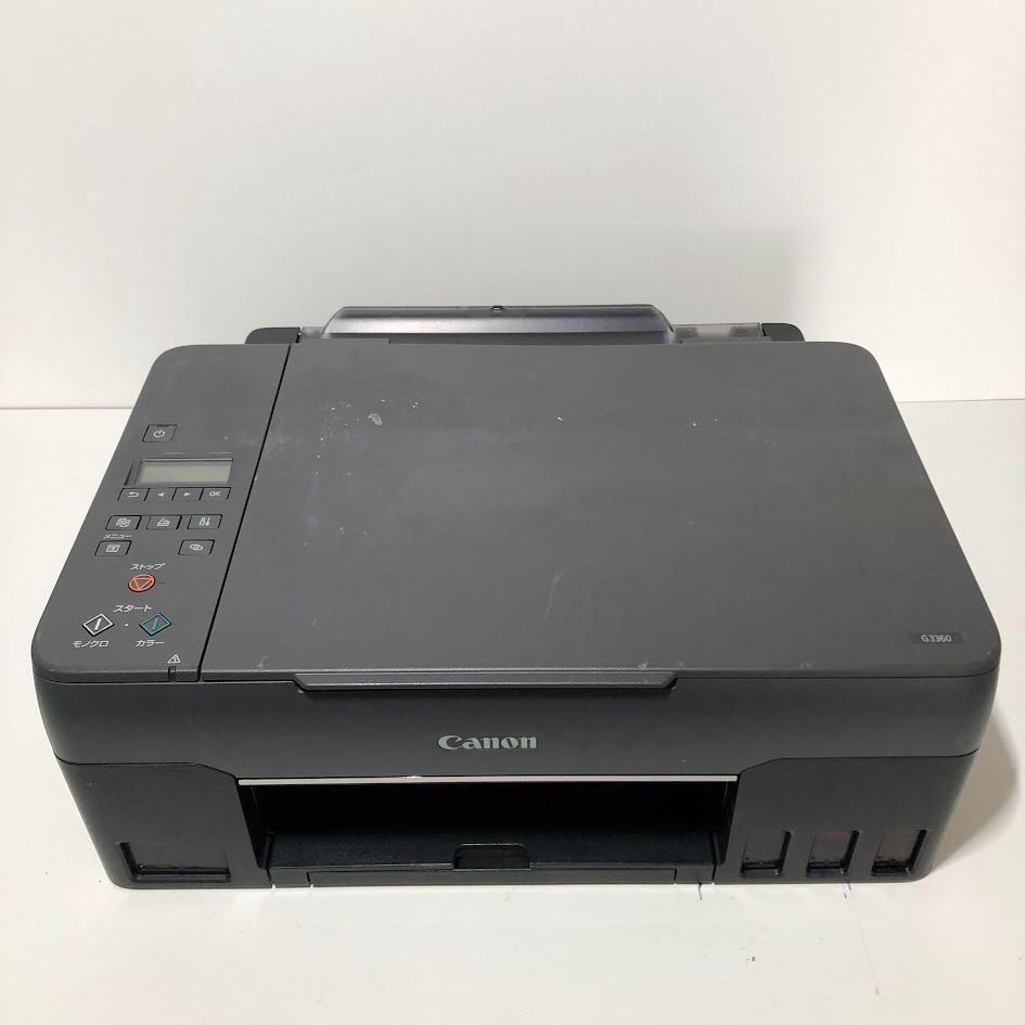 ジャンク品 Canon キヤノン G3360 インクジェットプリンター A4対応 Wi