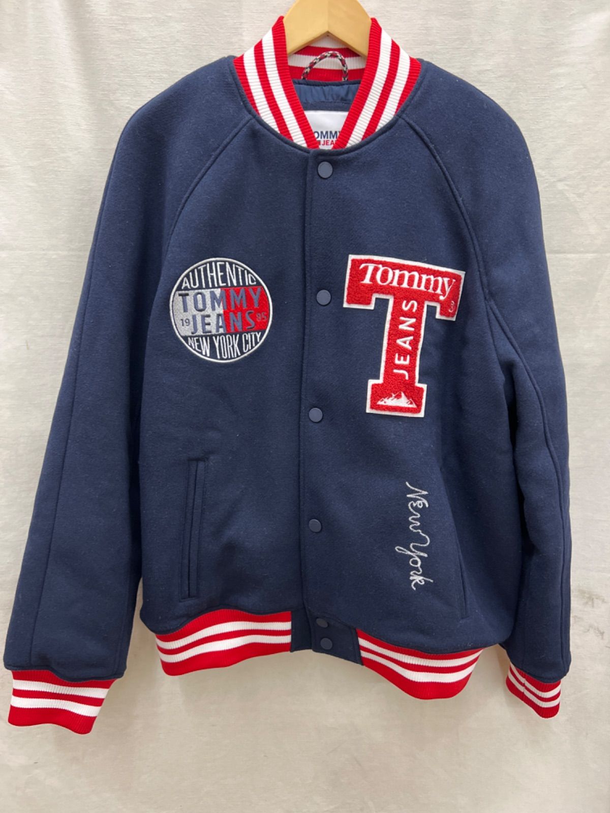TOMMY JEANS スタジャン XL mtk011 f172