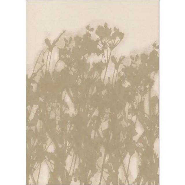 Dina Dankers Wild Meadow in Ochre and White 50x70cm アートポスター 北欧 デンマーク 500x700mm