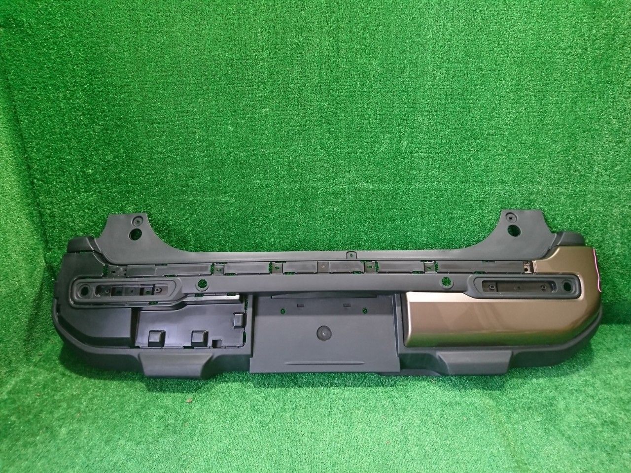 MR52S ハスラー リアバンパー 無塗装黒×ブラウン 19024