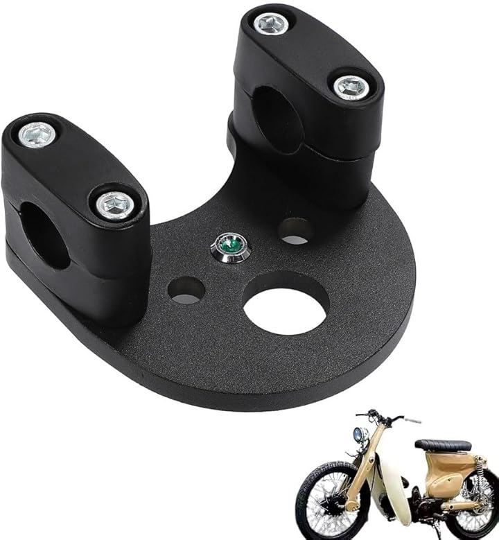 ホンダ　スーパーカブ　c50 バーハン　カスタム one+lifestyle 互換品 ハンドルポスト ホンダ用 バーハン化キット