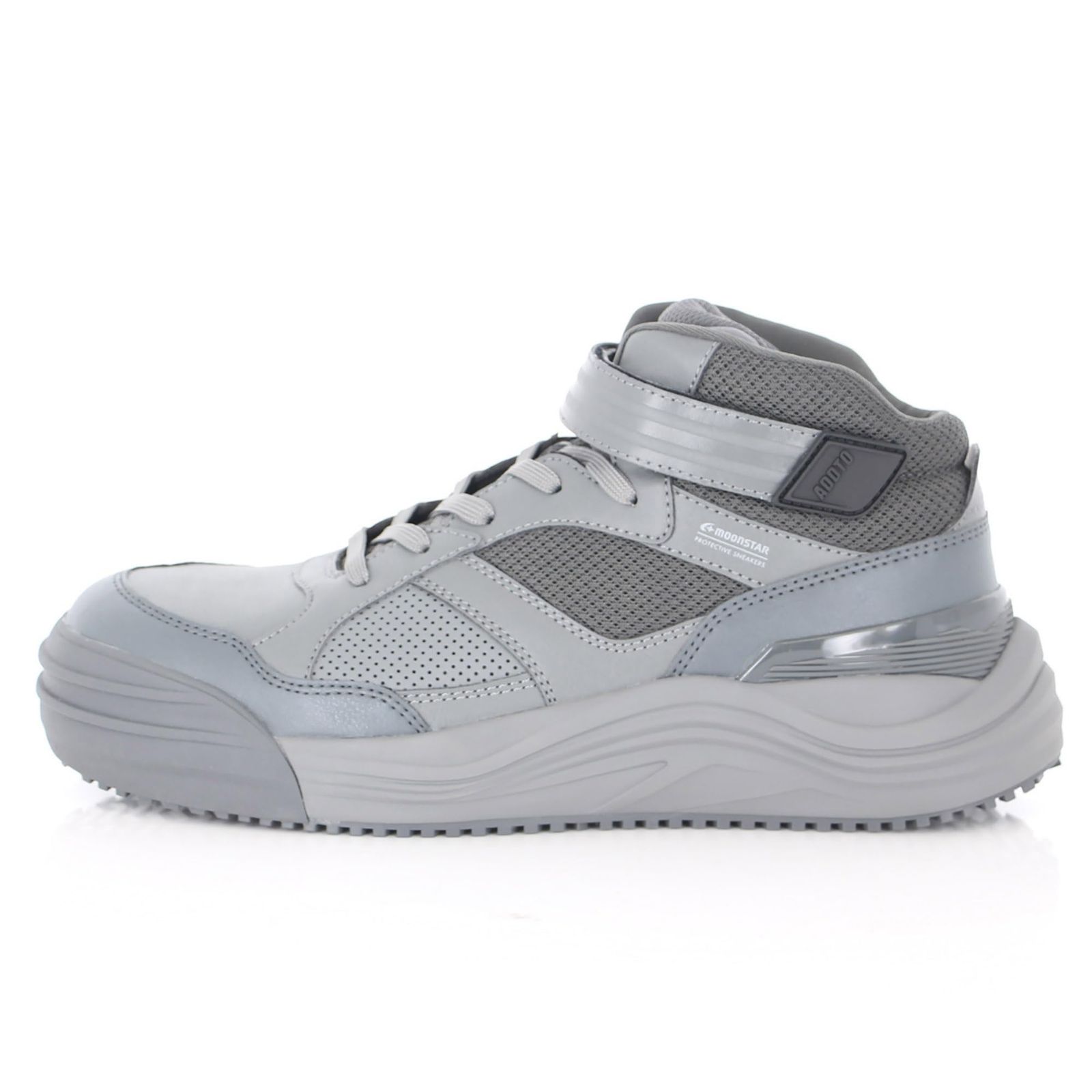 ムーンスター 安全靴 アドット JSAA A種先芯 防滑 通気性 抗菌防臭 メンズ