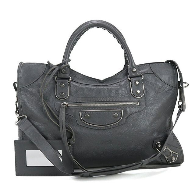 バレンシアガ BALENCIAGA バッグ レディース 390154 D9422 1559 クラシックメタリックエッジシティ 2WAY