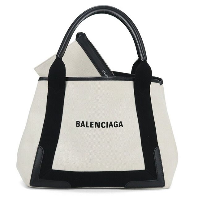 バレンシアガ BALENCIAGA バッグ レディース 339933 ネイビー カバ スモール