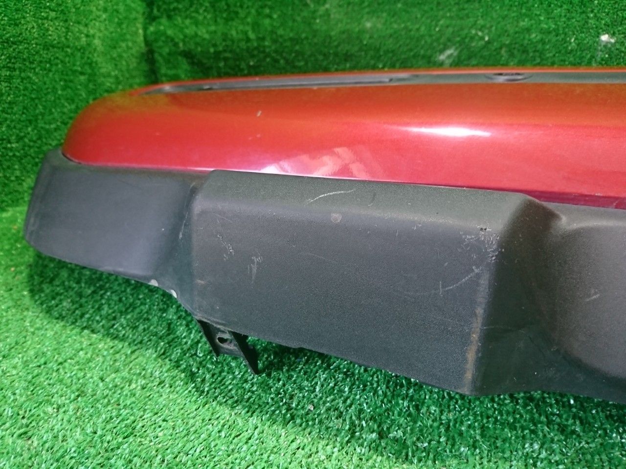 無塗装黒×レッド