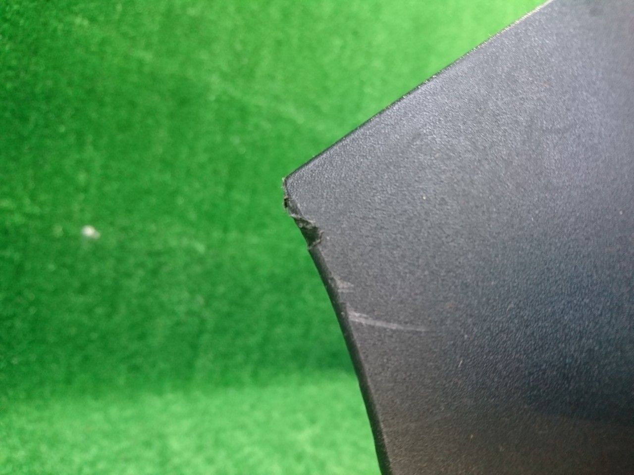 無塗装黒×レッド