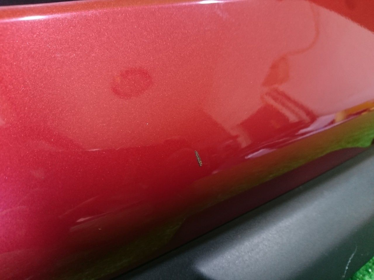 MR52S ハスラー リアバンパー 無塗装黒×レッド 19034 FFCRYSTALESIA_COM