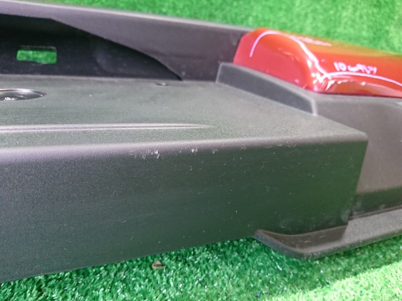 無塗装黒×レッド 19034