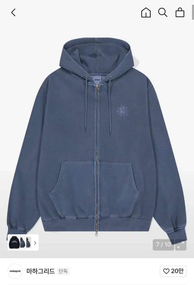 ウンソク | もごつ MAHAGRID マハグリッド ピグメント フーディー