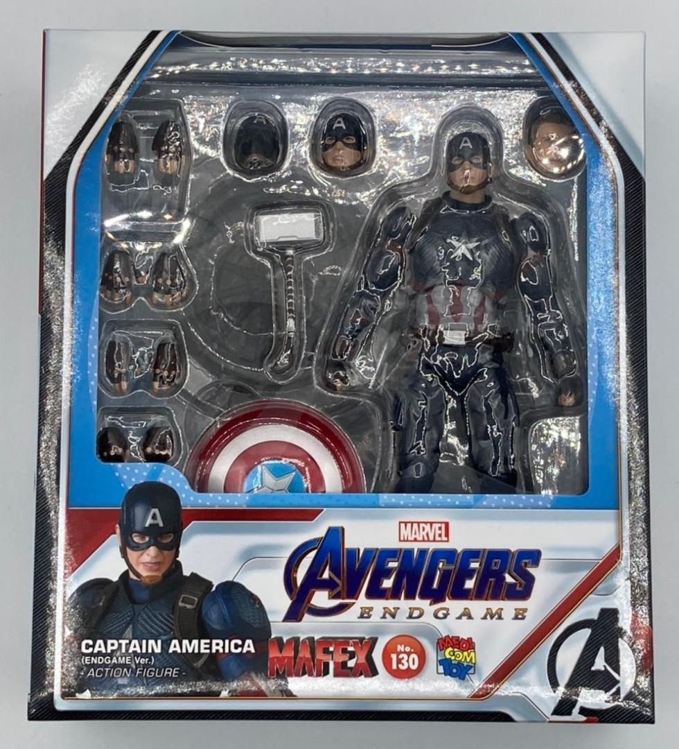 未開封 mafex キャプテンアメリカ エンドゲーム No.130 ma