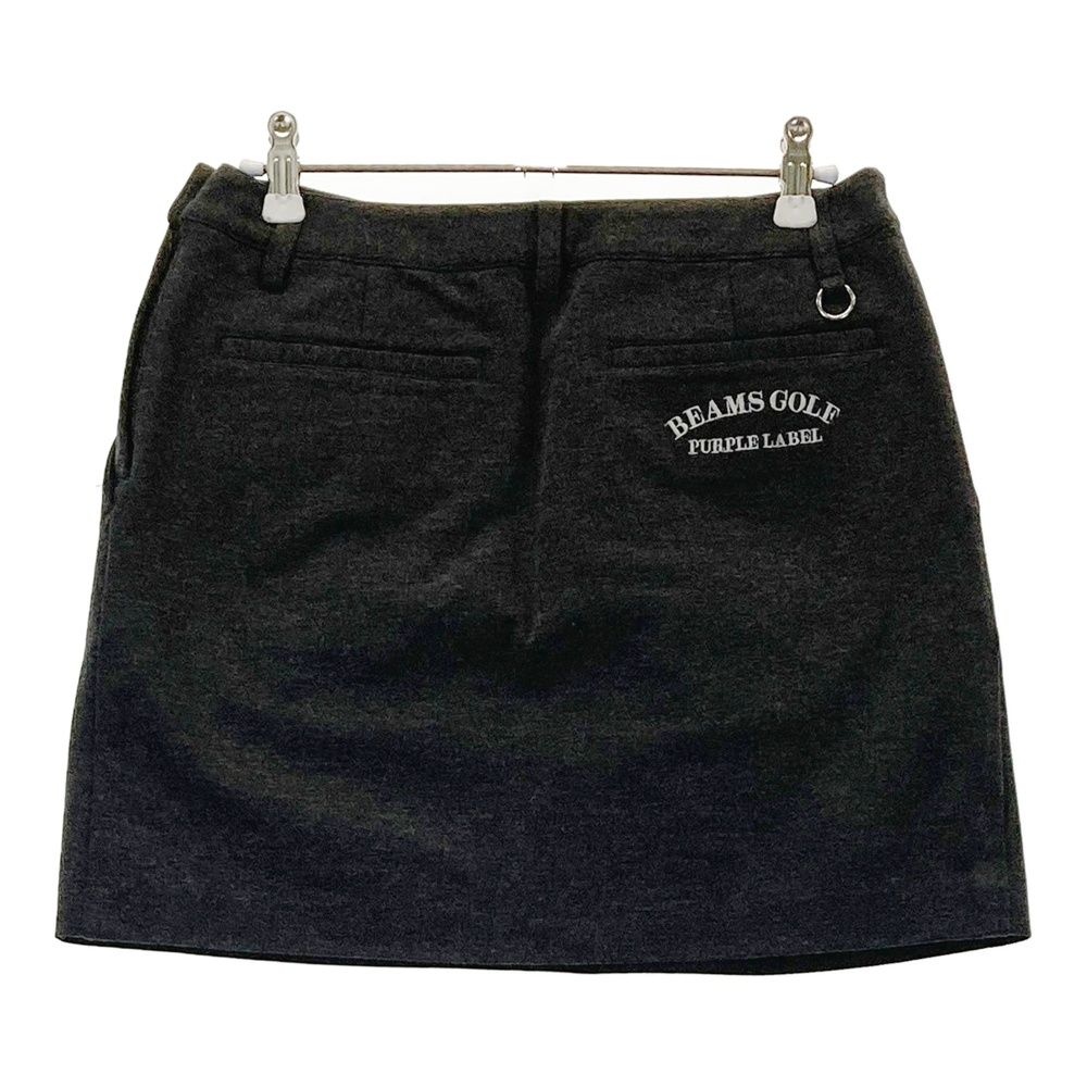 サイズ：S BEAMS GOLF ビームスゴルフ 裏地付 スカート グレー系