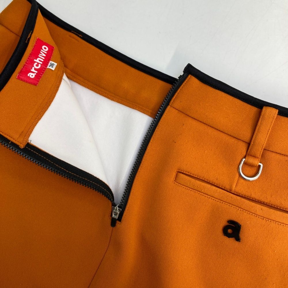 サイズ：36 ARCHIVIO アルチビオ スカート オレンジ系 [240101545557