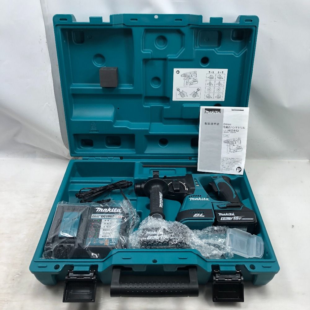 MAKITA マキタ 締め付け工具 ハンマドリル S 完備 HR244DRGX ブルー