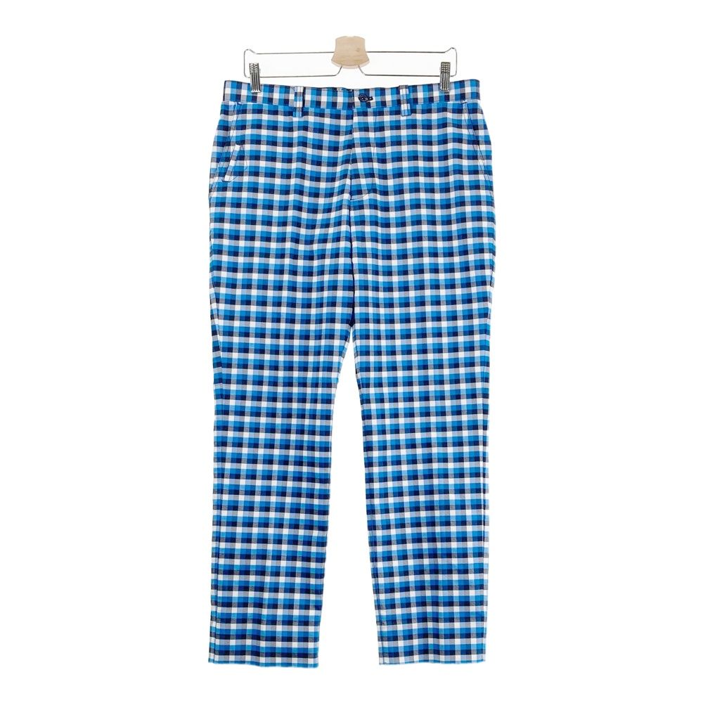 サイズ：85 MUNSING WEAR マンシングウェア ストレッチパンツ チェック