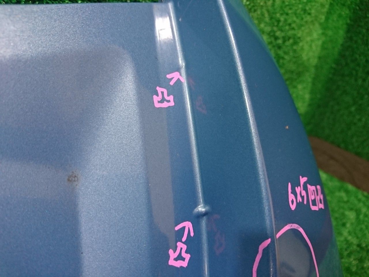 JH3 NWGN リアバンパー 水色 B629P 19084