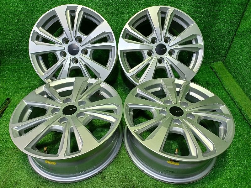 社外 スマートライン TAS ﾙﾉｰｶﾝｸﾞｰ ホイール アルミ シルバー 15インチ 6J 5穴 4本 108 44