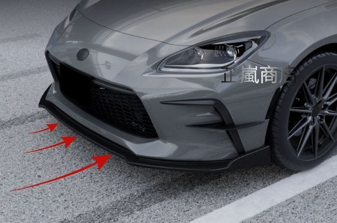 2025 年以降モデル トヨタ スバル BRZ GR86 フロントバンパーボディキット フロントリップ フロントスプリッター フロントチン 改装パーツ FFCRYSTALESIA_COM