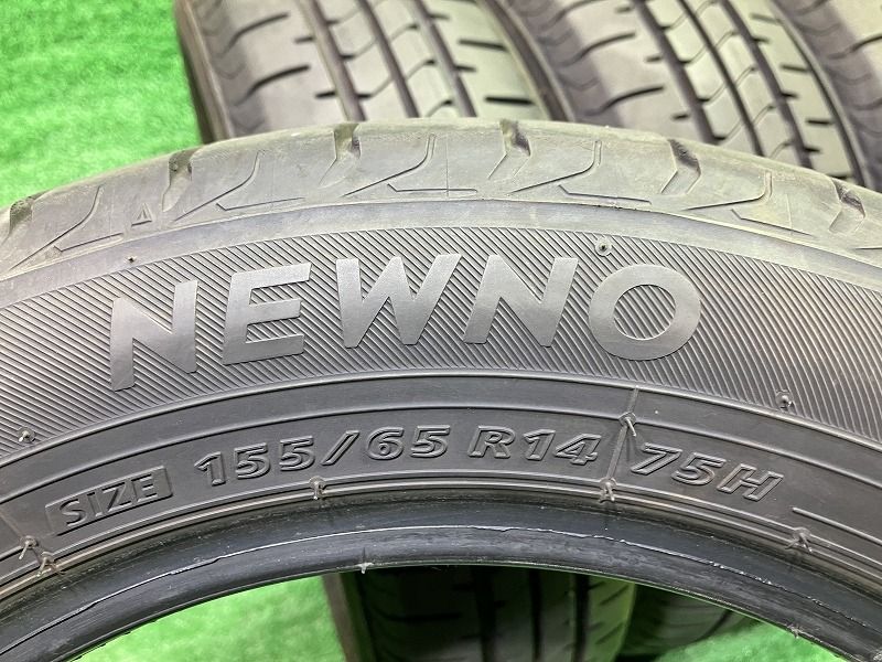 BRIDGESTONE サマー ブリヂストン ニューノ 155|65R14 4本 7ミリ 2025年 FFCRYSTALESIA_COM