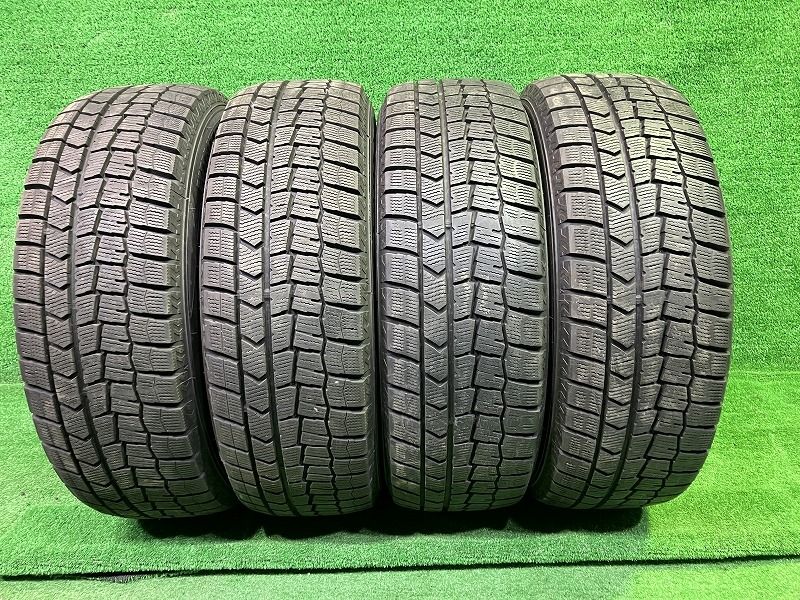 DUNLOP スタッドレス ダンロップ ウィンターマックスWM02 195|65R15 4本 7ミリ 2021年