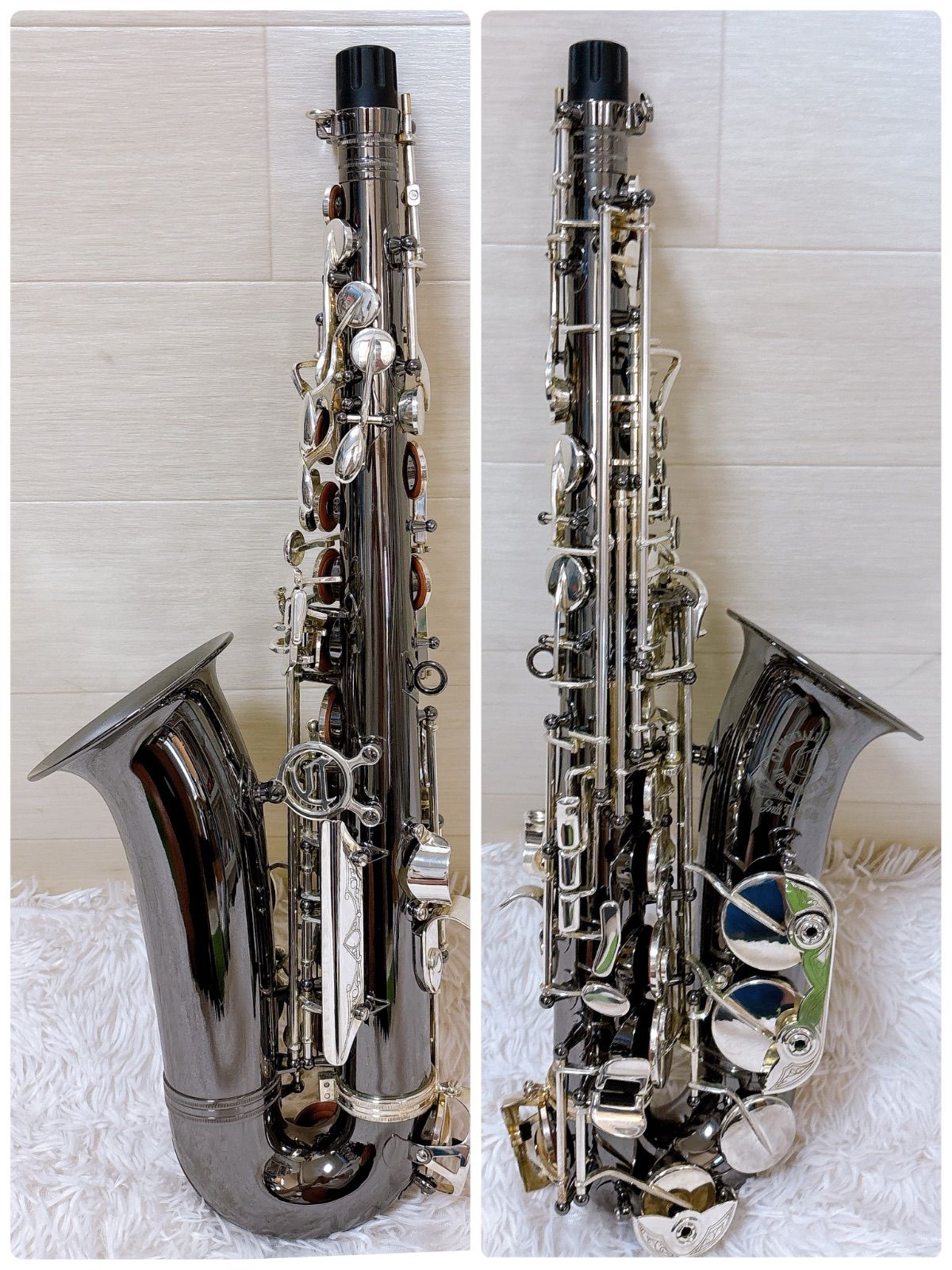 彫刻入り キャノンボール アルトサックス 管楽器 吹奏楽 ブラックニッケル