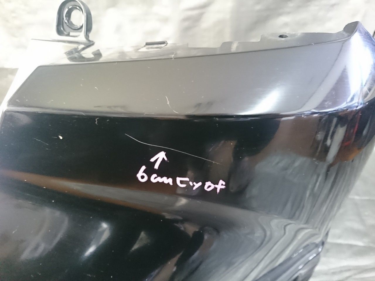 AXZH10 レクサスES リアバンパー ブラック 212 スポイラー付 19114