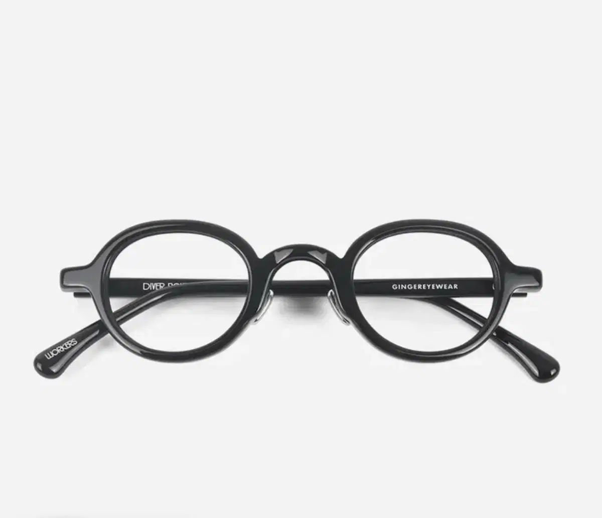 ジンジャーアイウェア ダイバー ボールド ブラック