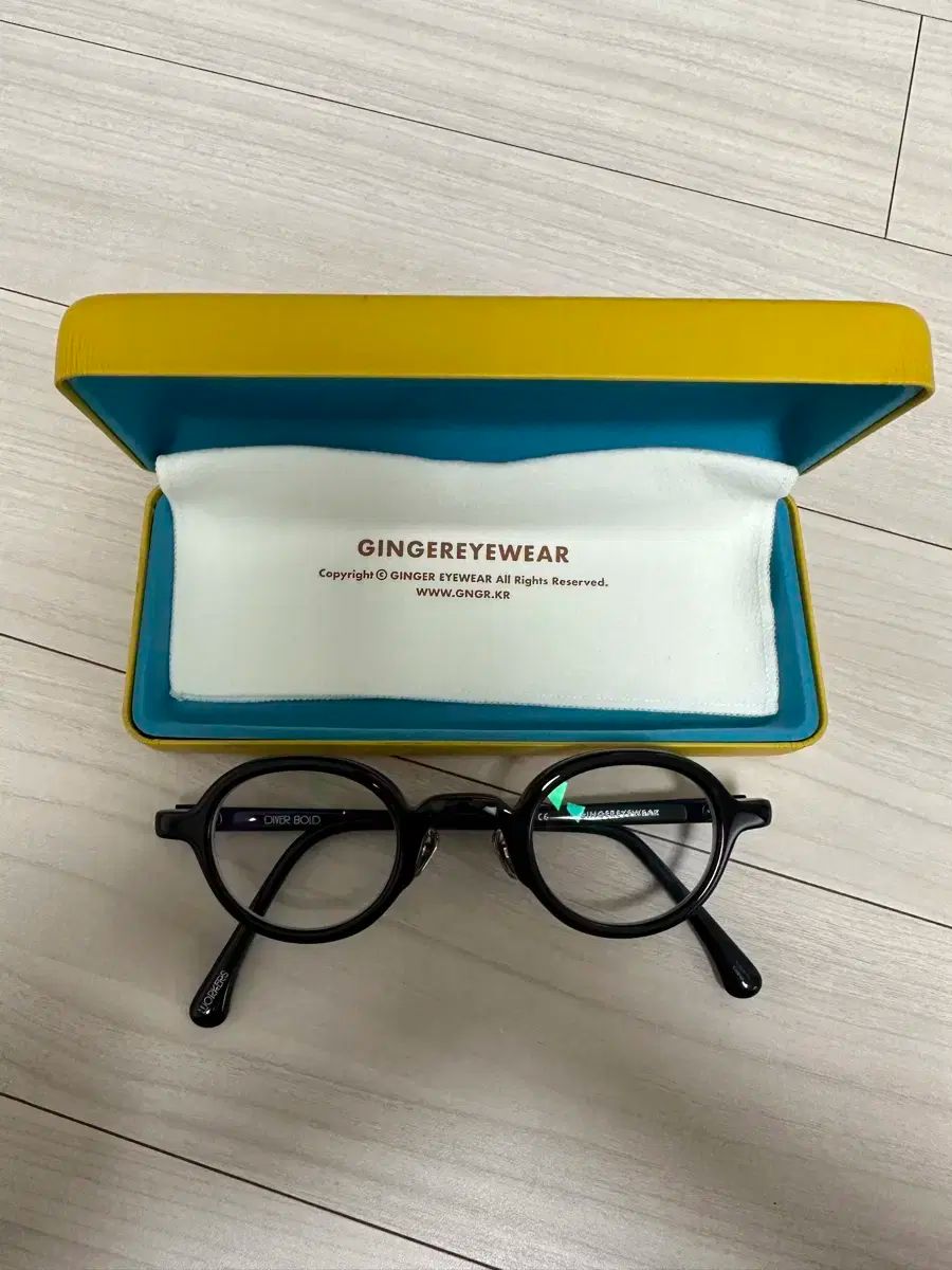 ジンジャーアイウェア ダイバー ボールド ブラック