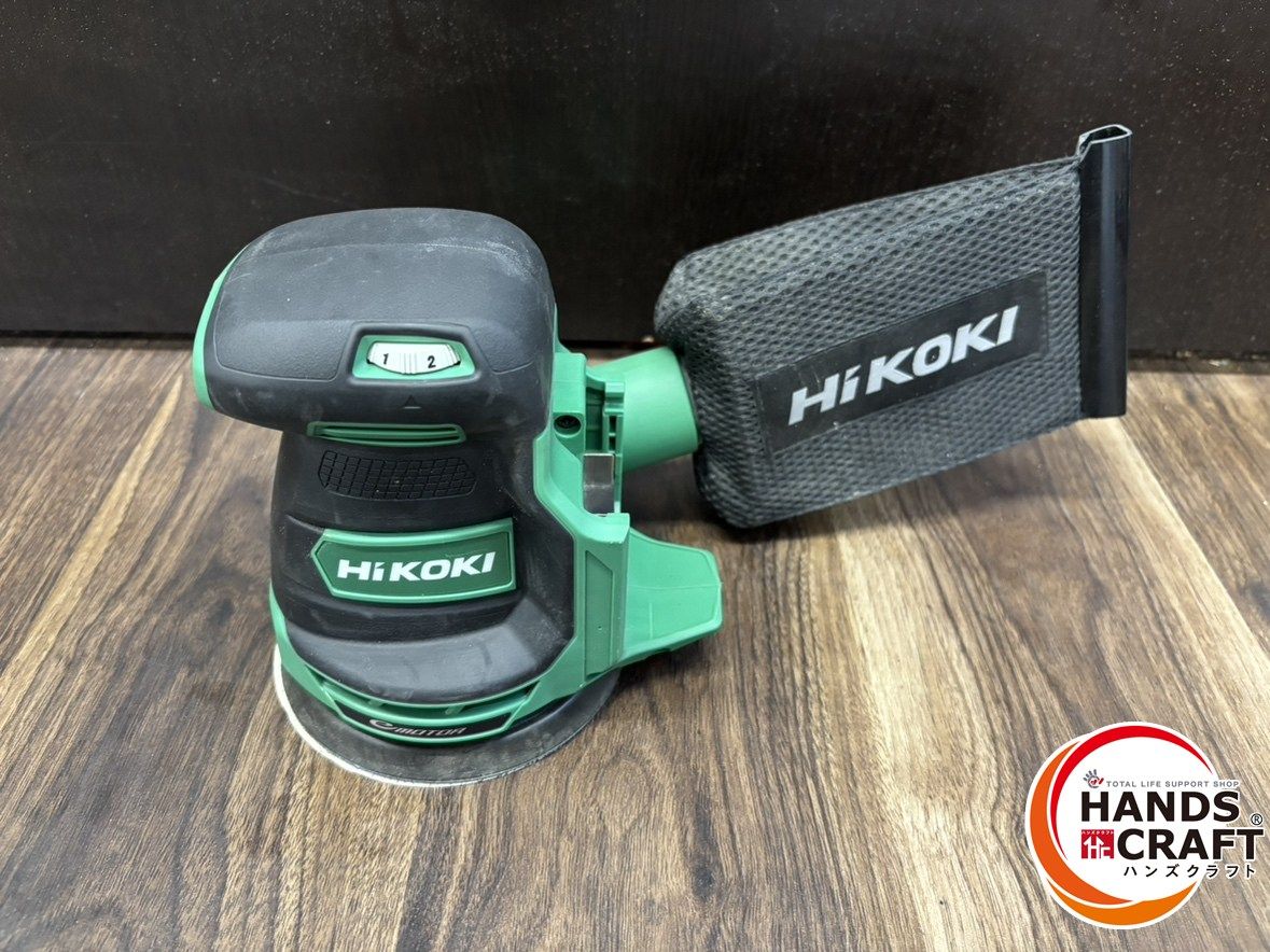 ♭ 品 ハイコーキ SV1813DA コードレスランダムサンダ 本体のみ 18V 125mm