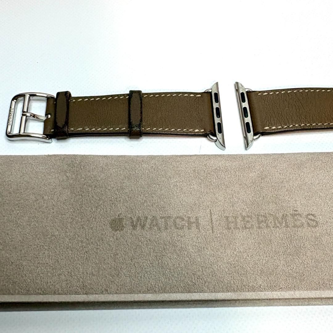 エルメス Apple Watch バンド オリーブグリーン 未使用 - メルカリ