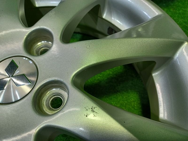 三菱 MITSUBISHI 純正 デリカD2 MB15S ホイール アルミ シルバー 15インチ 4.5J 4穴 4本 100 45
