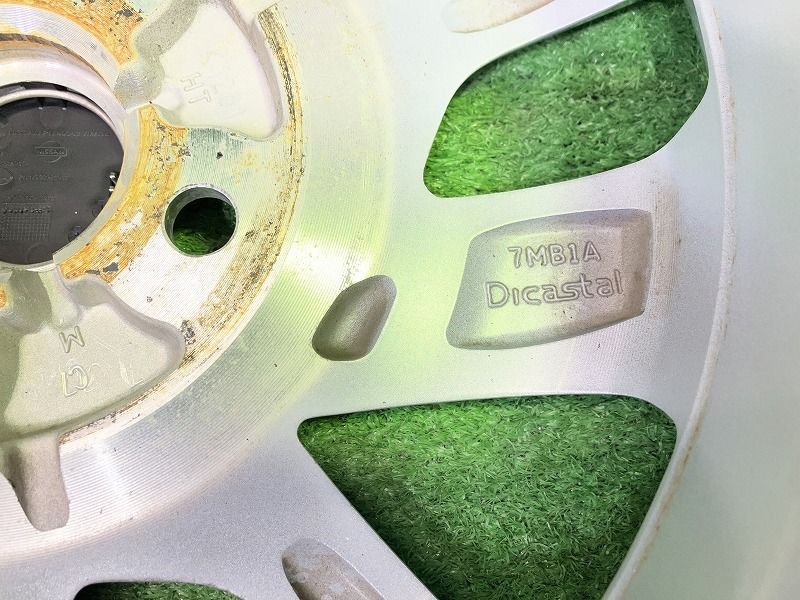 日産 NISSAN 純正 デイズ 2本 ホイール アルミ シルバー 14インチ 4.5J 4穴 2本 100 46 FFCRYSTALESIA_COM