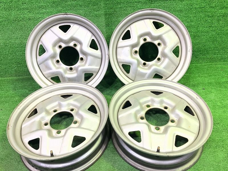 スズキ SUZUKI 純正 ジムニー JB23W ホイール スチール シルバー 16インチ 5.5J 5穴 4本 139.7