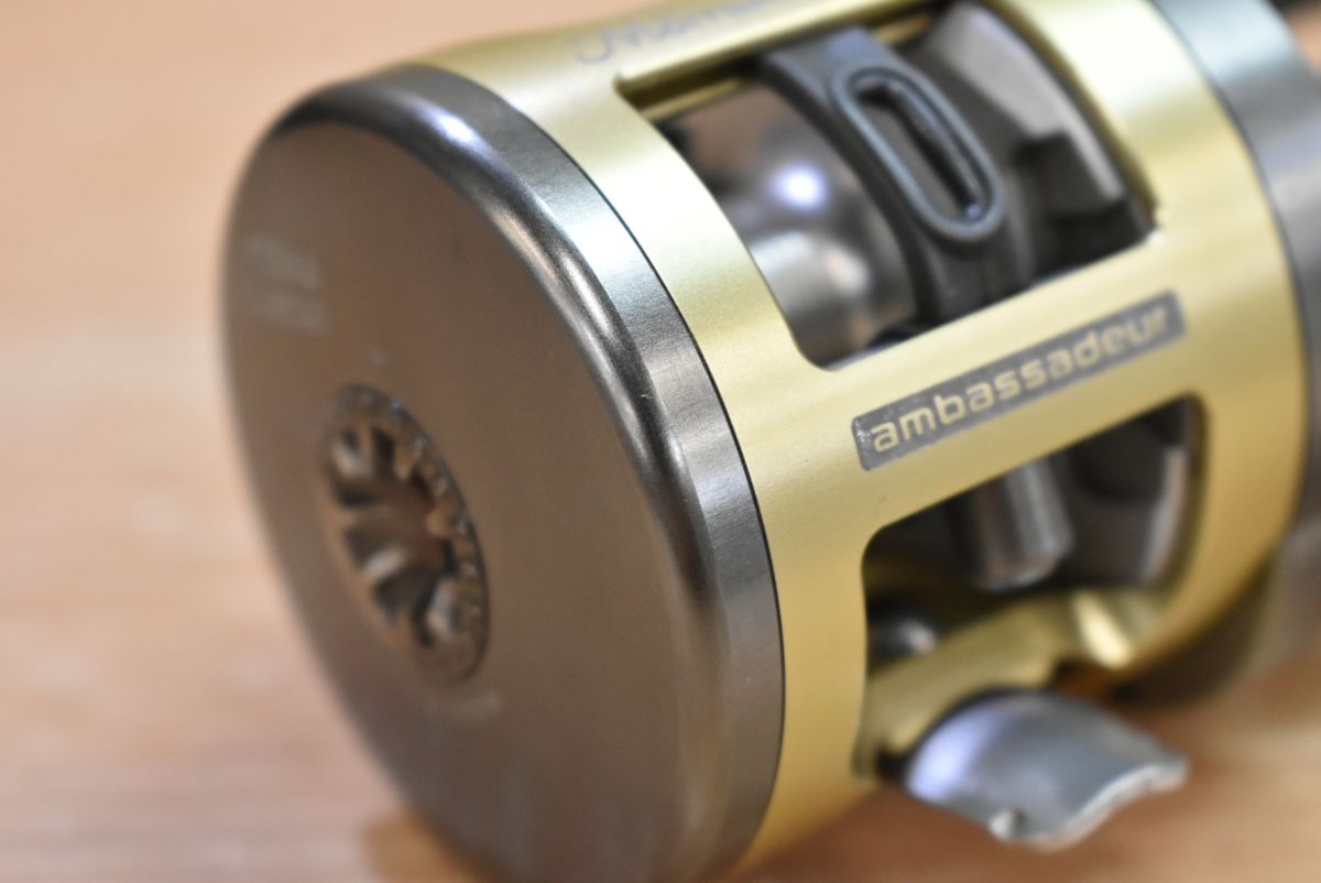 アブガルシア アンバサダー モラム 1601 C IVCB 左 ZPIハンドル クラッチ カスタム ABU Garcia Ambassador ベイトリール