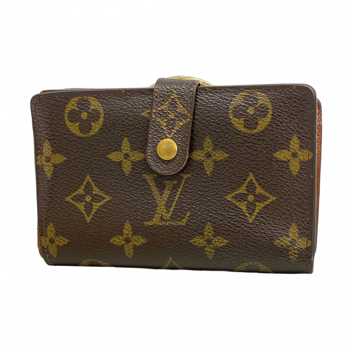5md5108 ルイヴィトン 財布 モノグラム ポルトモネビエヴィエノワ M61663 ブラウン レディース