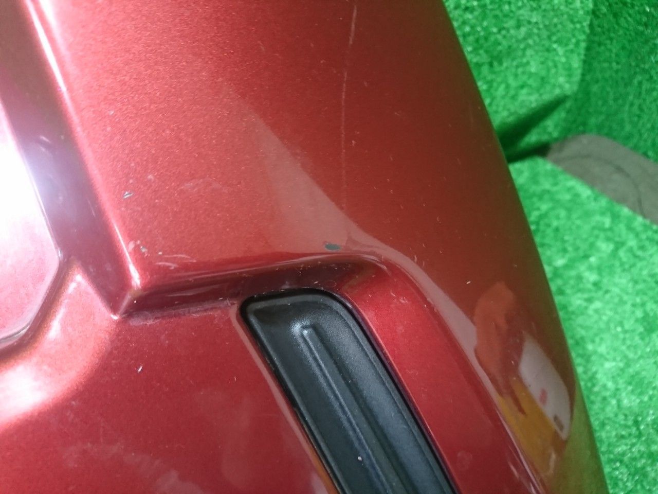 LA150S ムーヴカスタム リアバンパー レッド 19144 FFCRYSTALESIA_COM