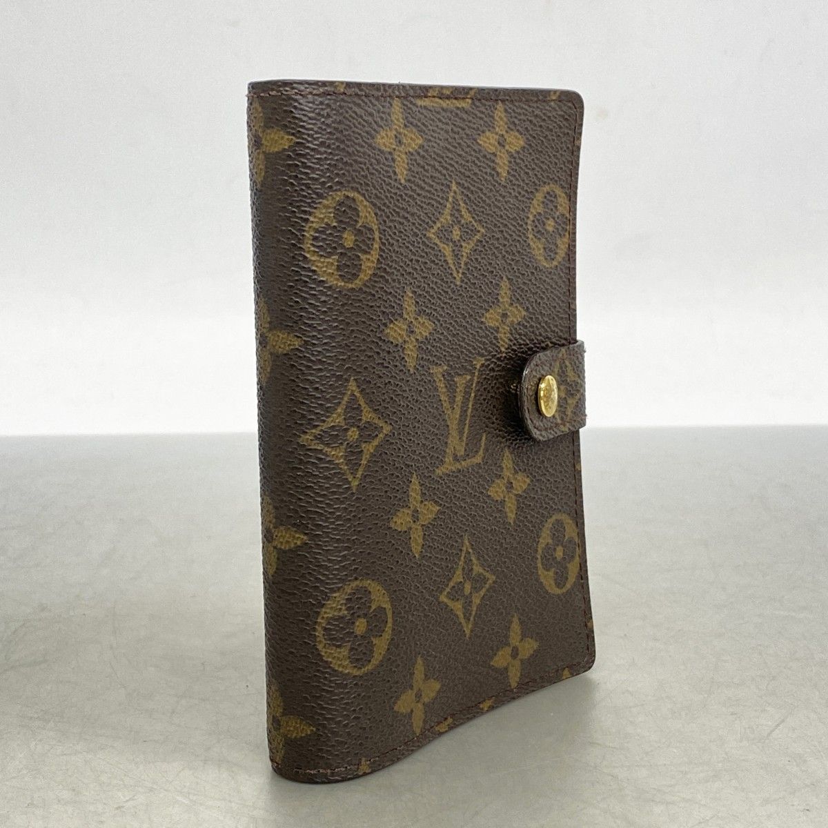 5md5273 ルイヴィトン 手帳カバー モノグラム アジェンダPM R20005 ブラウン メンズ レディース ユニセックス