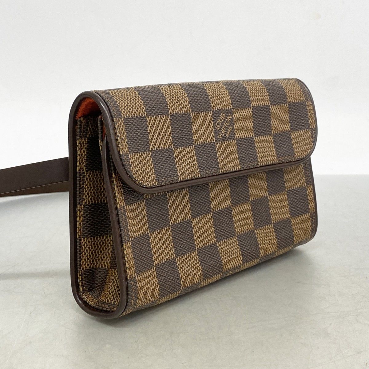 5md5278 ルイヴィトン ウエストバッグ ダミエ ポシェットフロランティーヌ N51856 エベヌ SPO レディース