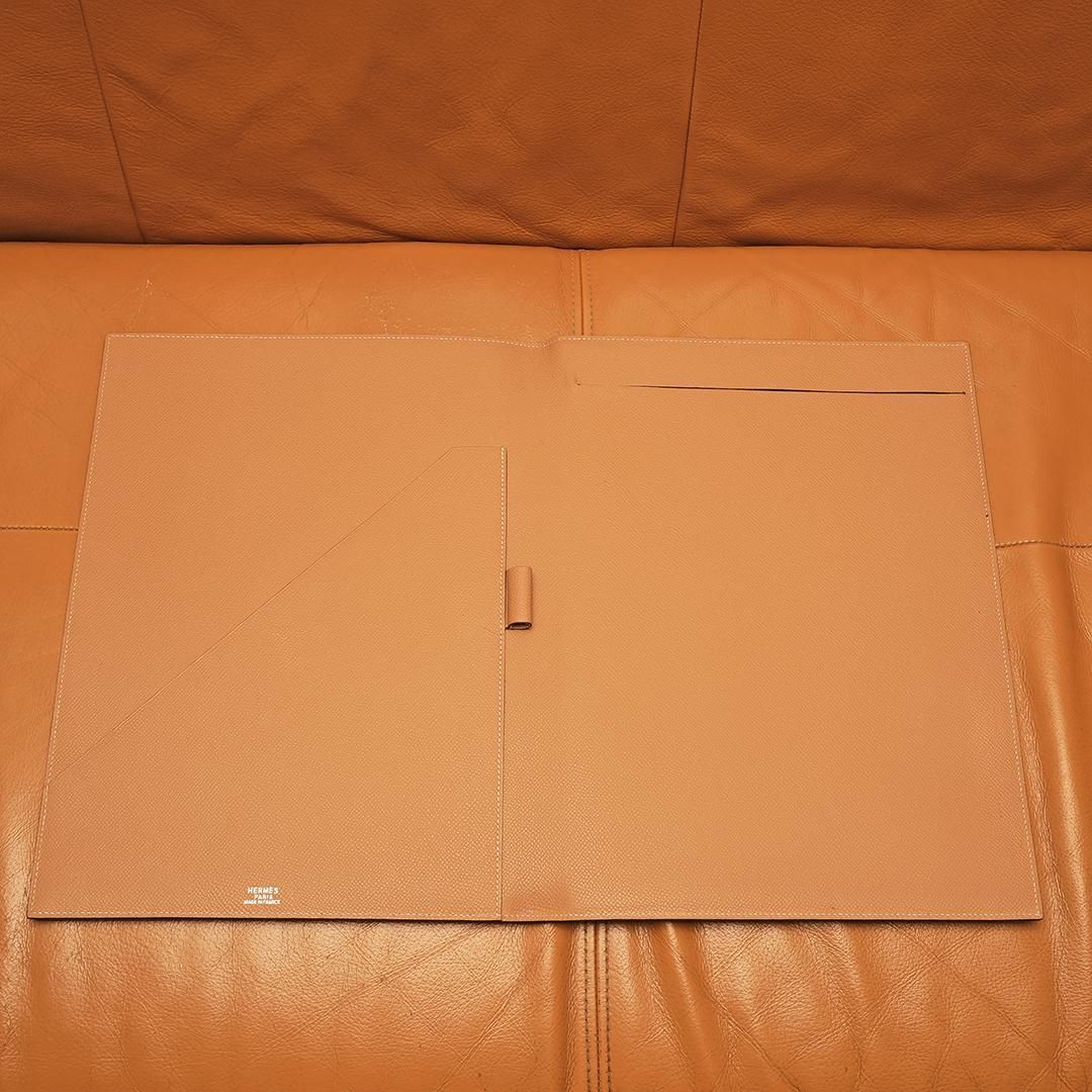 希少 美品 HERMES エルメス A4 ノートカバー バイカラー アジェンダ