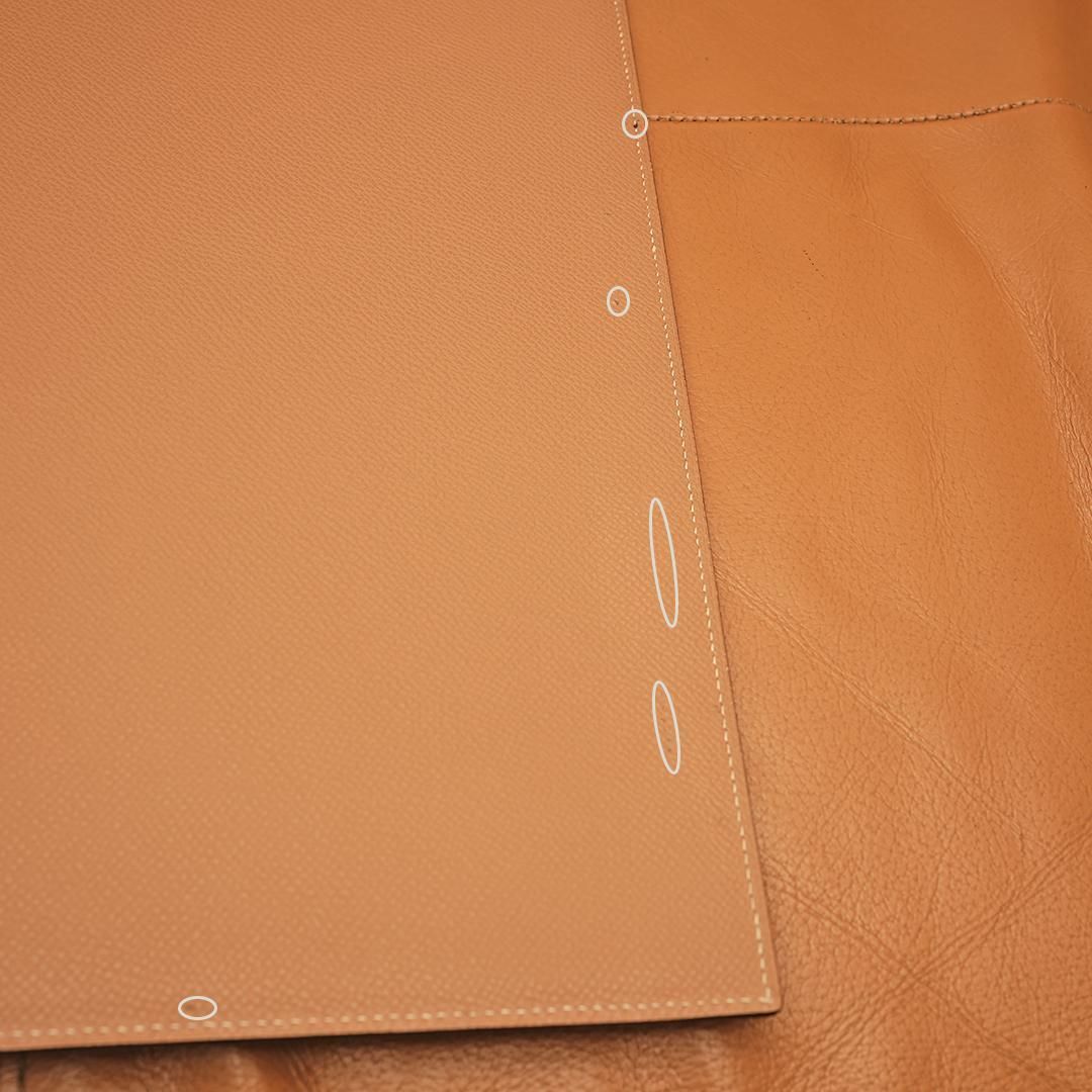 希少 美品 HERMES エルメス A4 ノートカバー バイカラー アジェンダ