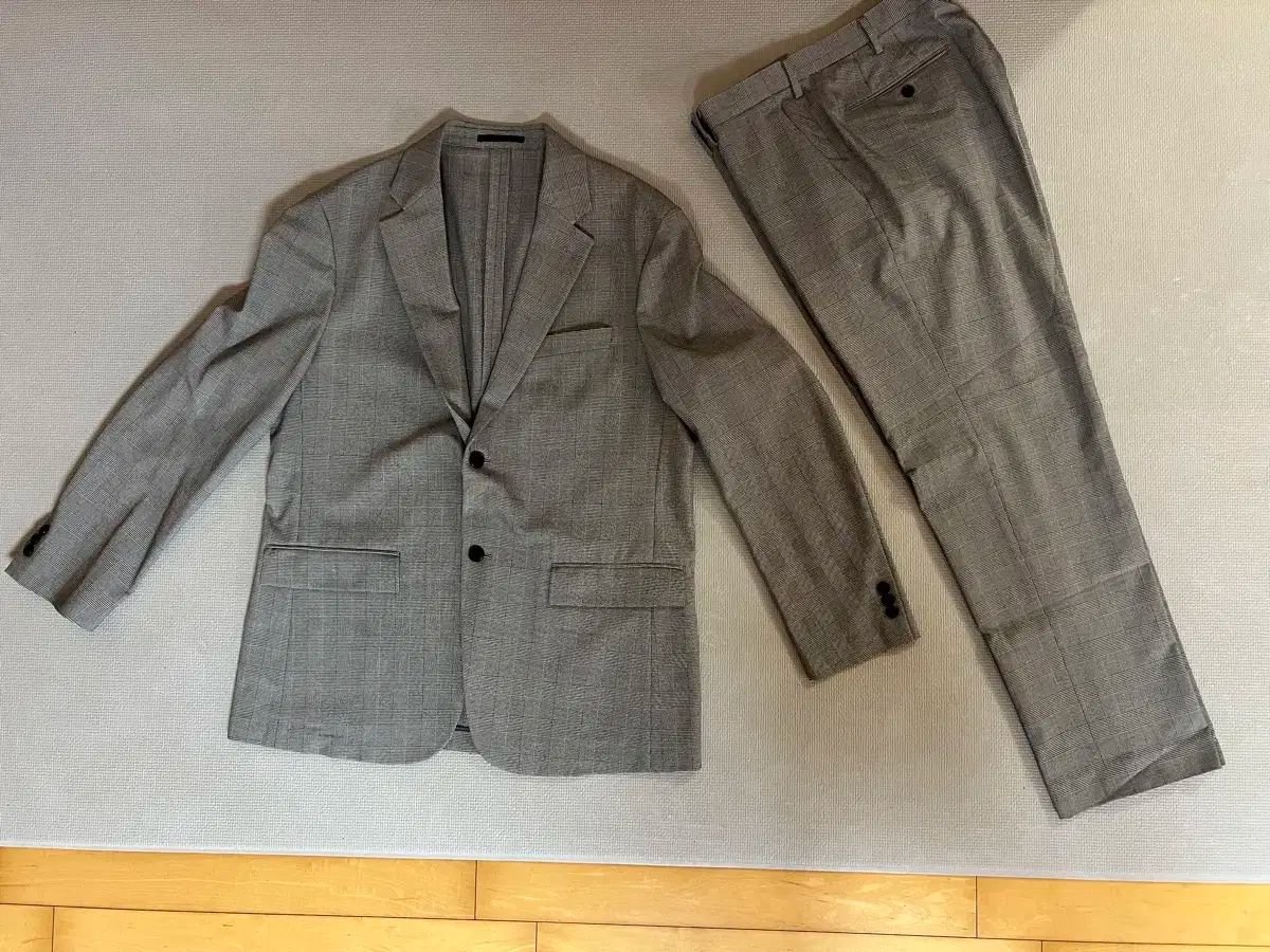 UNIQLO 감탄セットアップ ジャケット パンツ まとめ グレー トップス XL ボトムス 35