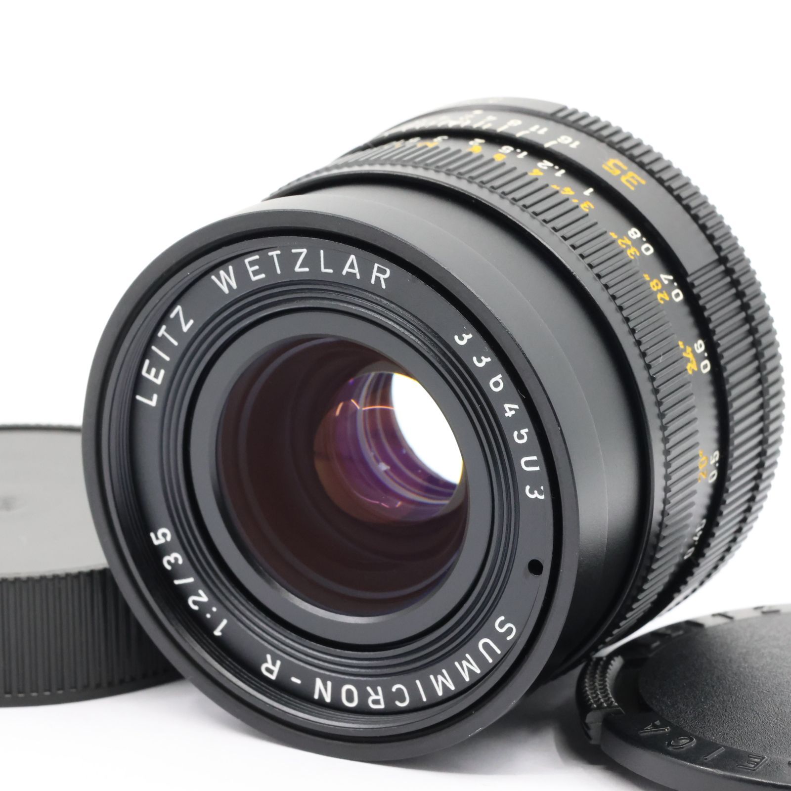 Leica LEITZ WETZLAR SUMMICRON-R 35mm F2 Rマウント 3カム 3CAM