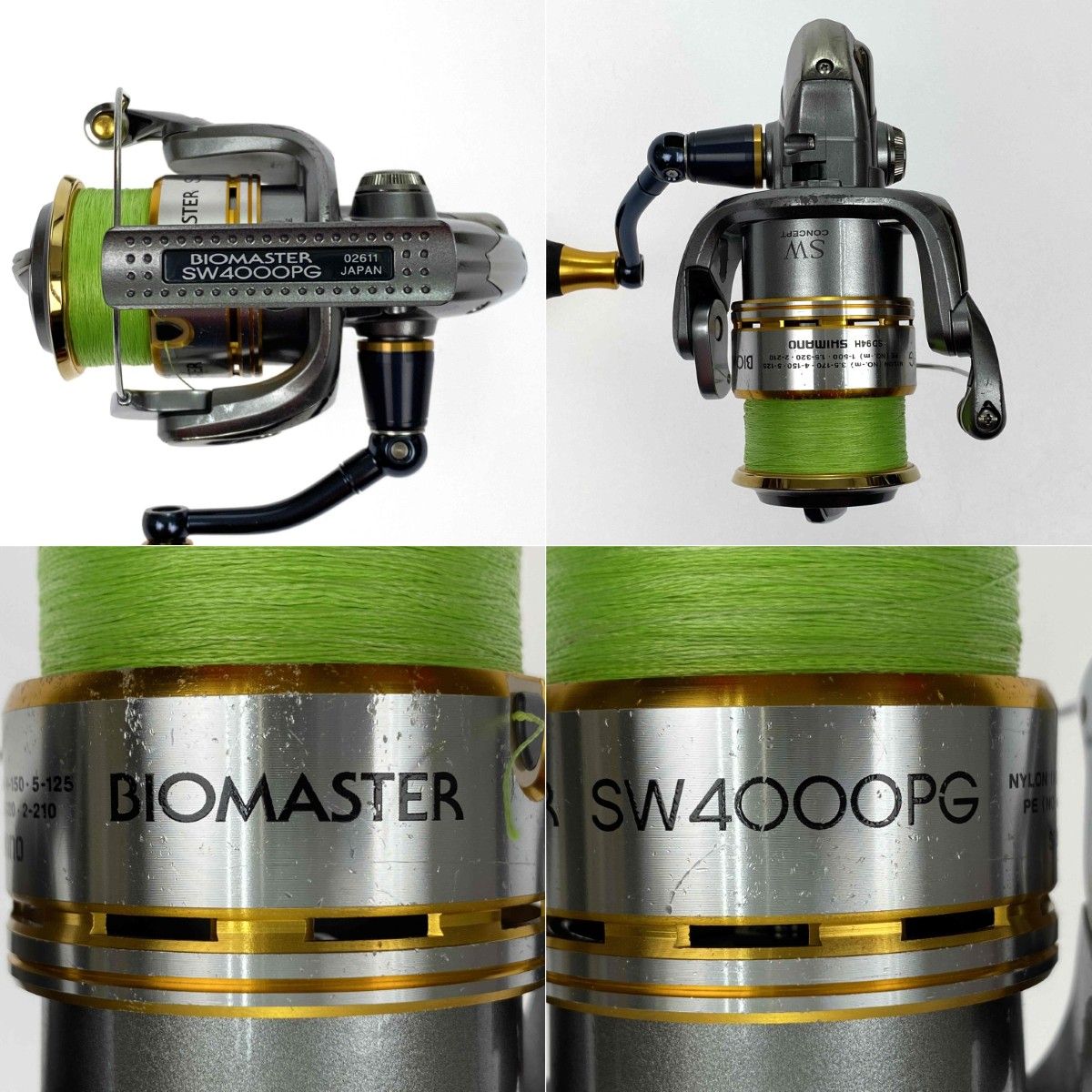 SHIMANO BIOMASTER SW4000PG フィッシングリール SHIMANO BIOMASTER SW4000PG フィッシングリール SHIMANO BIOMASTER