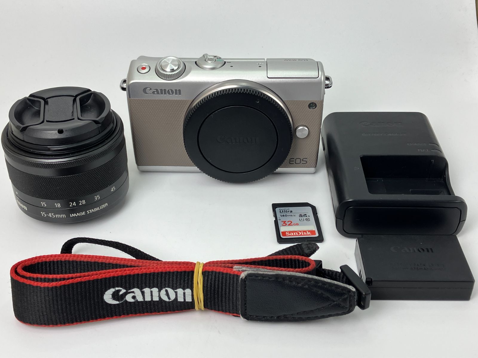 返品保証・動作確認済】Canon EOS M100 標準ズームレンズキット - メルカリ