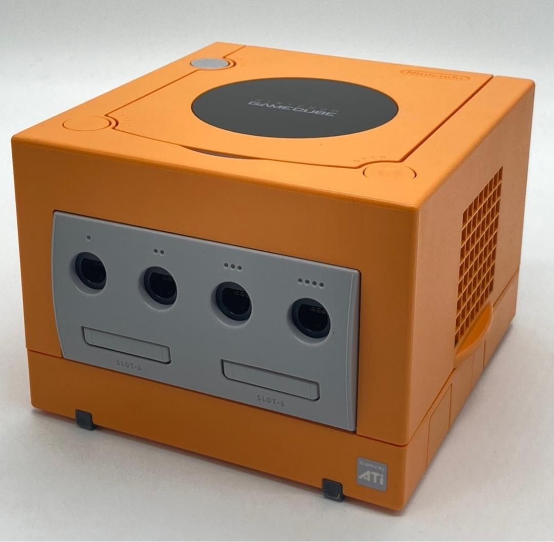 動確済み ニンテンドー ゲームキューブ オレンジ GAMECUBE ma