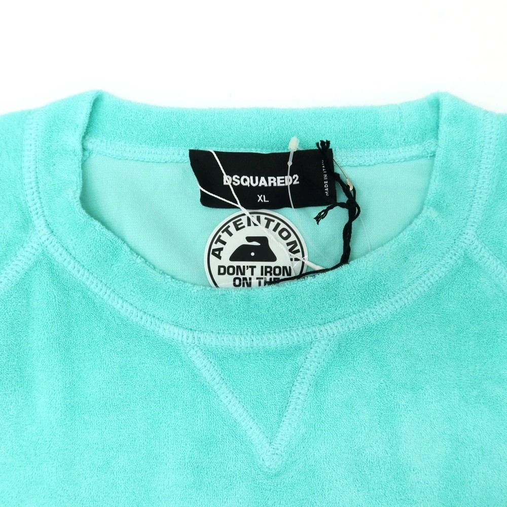 新品】ディースクエアード DSQUARED2 コットンナイロン パイル クルー