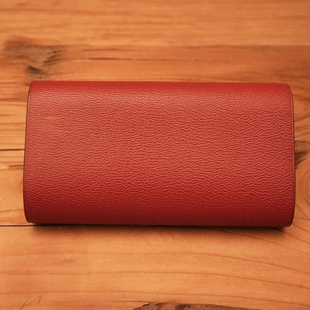 美品 希少 エルメス カイエルーレ 手帳カバー メモ帳 アジェンダ 赤