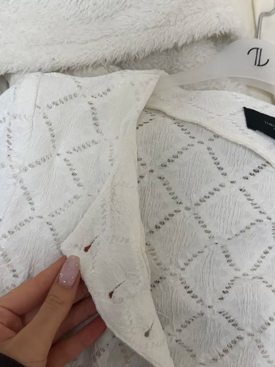  THE LAURENT アーガイル カーディガン m 長袖 カーディガン ボレロ アンサンブル